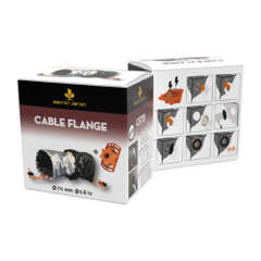 CABLE FLANGE SET DOUBLE 70MM SOCK + CUTTING TOOL SECRET JARDIN CABLE FLANGE SET DOUBLE 70MM SOCK + CUTTING TOOL SECRET JARDIN