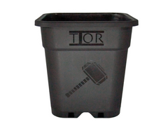 SQUARE BLACK POT 18 LTR THOR ECO SQUARE BLACK POT 18 LTR THOR ECO