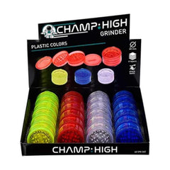 BASIC PLASTIC GRINDER (42 MM) - VARIOUS COLORS - CHAMP HIGH BASIC PLASTIC GRINDER (42 MM) - VARIOUS COLORS - CHAMP HIGH