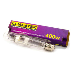 Lumatek MH Lamp 400W 240V 4K-6K Lumatek MH Lamp 400W 240V 4K-6K