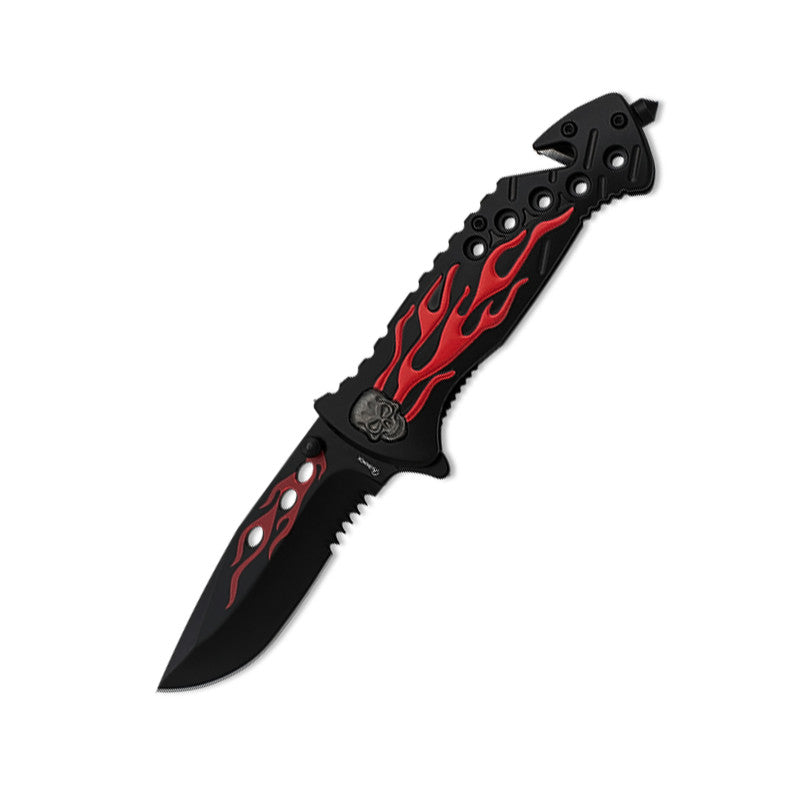 Albainox - Knive 8.5 cm Scout Red And Black