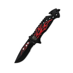Albainox - Knive 8.5 cm Scout Red And Black