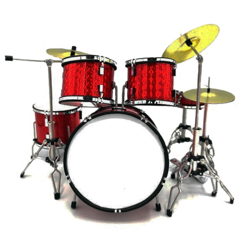 SET MINI DECORATIVE REPLICA DRUM SET
