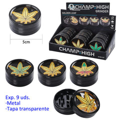 GRINDER - CHAMP-HIGH Golden Leaf