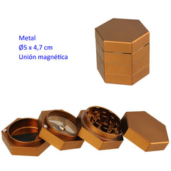 GRINDER - 05cm GOLD 4 PARTS