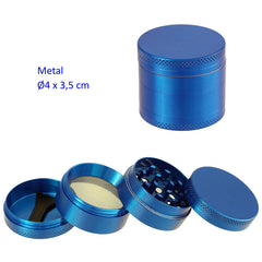 GRINDER - 04cm BLUE 4 PARTS