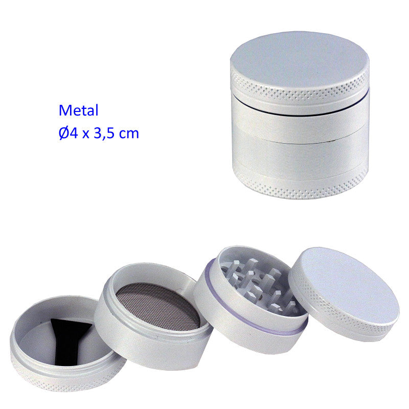 GRINDER - 04cm WHITE 4 PARTS