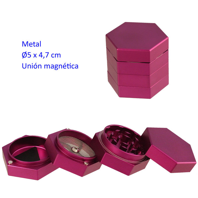 GRINDER - 05cm PURPLE 4 PARTS