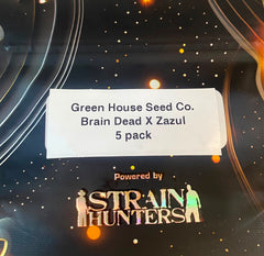 BRAIN DEAD X ZAZUL LIMITED SEED DROP GREEN HOUSE SEED CO 5 FEM