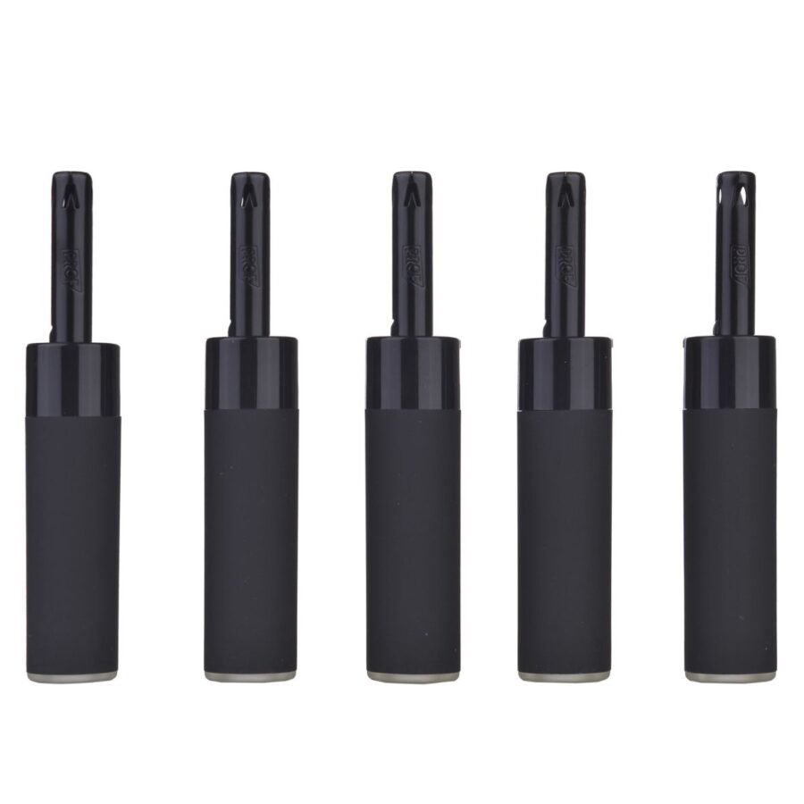 Prof FF Black Rubber Round Candle Lighter