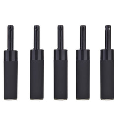 Prof FF Black Rubber Round Candle Lighter