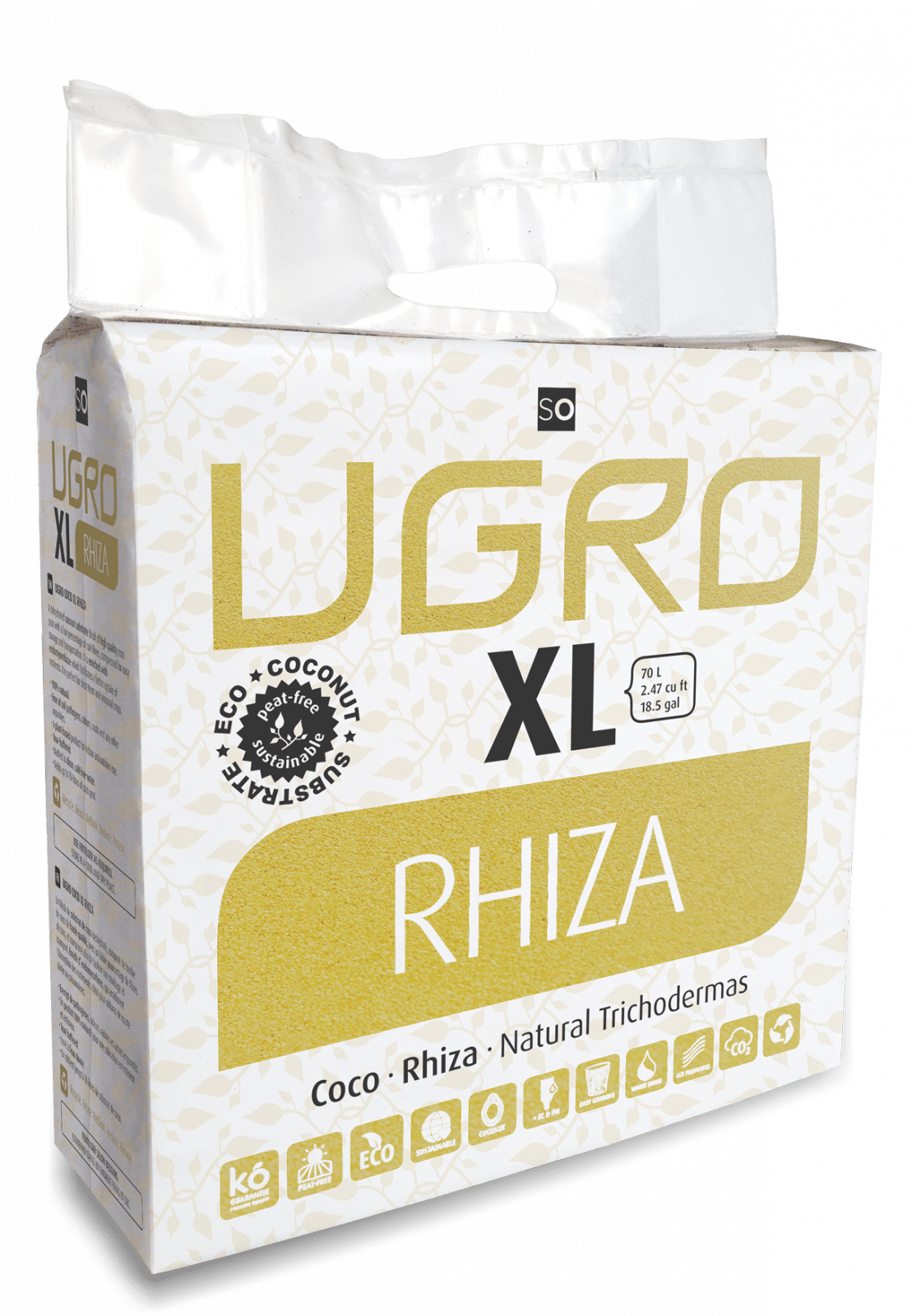 UGRO COCO -  XL Rhiza 70 L – 5kg