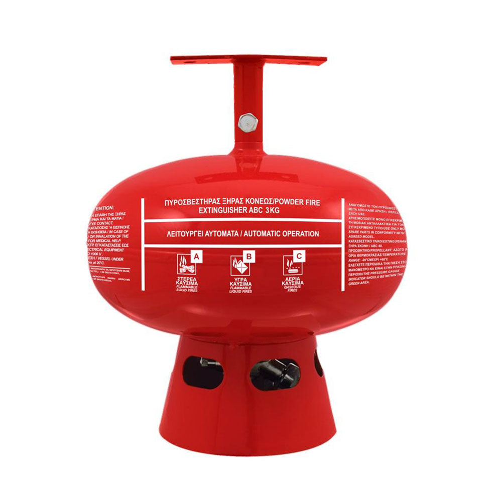 AUTOMATIC CEILING 1kg, 3kg, 5kg. 40% ABC DRY POWDER