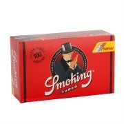 Box of 100 cigarette tubes Smoking Deluxe