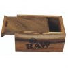 RAW Acacia Wood Box with Slide Top – Small