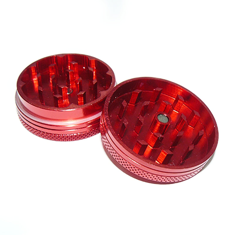GRINDER - RED ALUMINIUM  40MM CNC