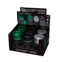 STORAGE & GRINDER (50MM) - VARIOUS COLORS -CHAMP HIGH