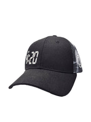 It's 420 White Fire Snapback Trucker Hat