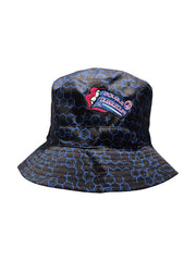 Lauren Rose Double Bubble Gum Reversible Bucket Hat