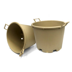 WHITE BUCKET WITH HANDLE