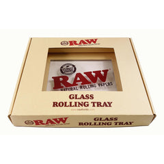 RAW Glass Rolling Tray Small
