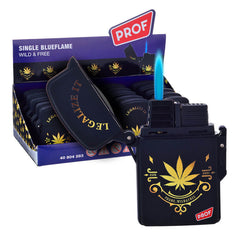 Legalize Wild and Free Windproof Blue flame Lighter