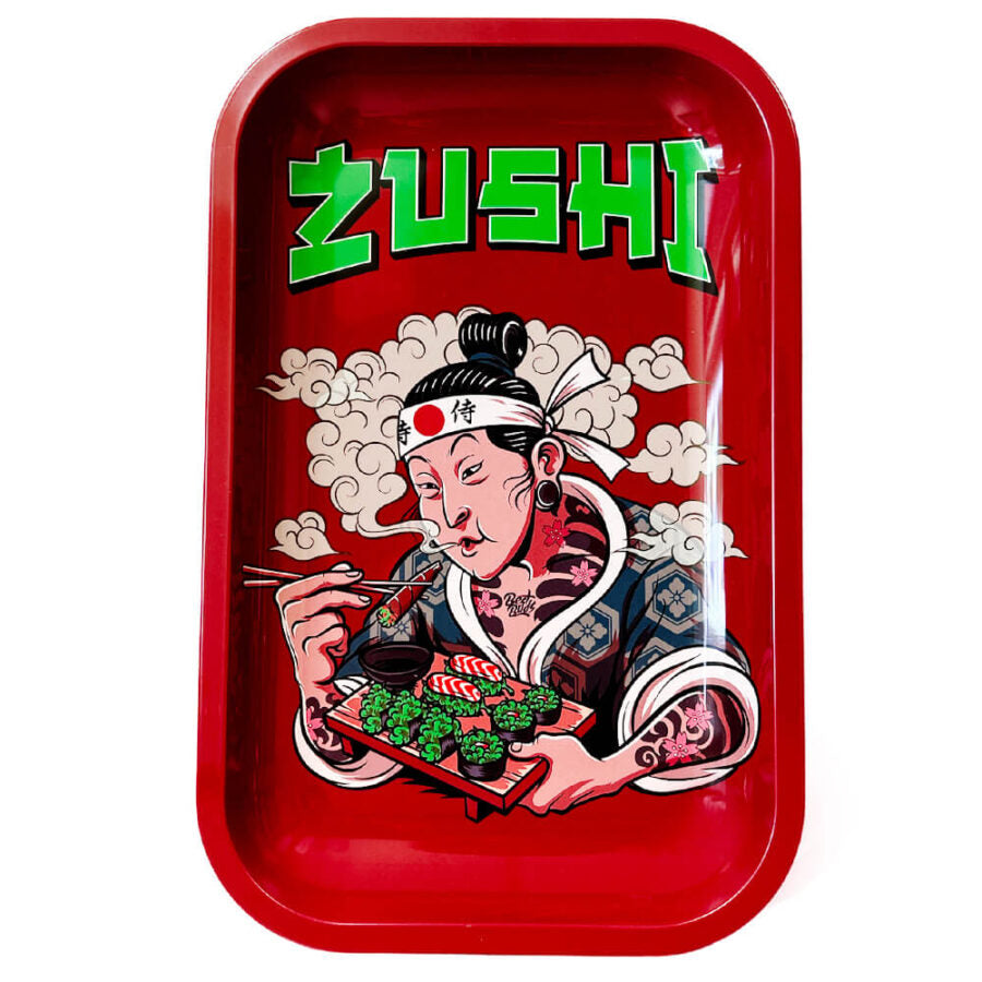 BEST BUDS METAL ROLLING TRAY - MEDIUM 17X28CM