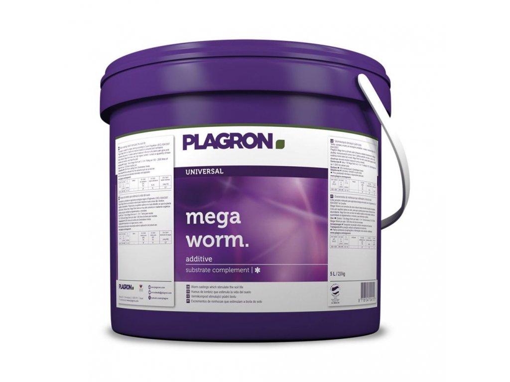 PLAGRON - MEGAWORM 1 L  / 5 L