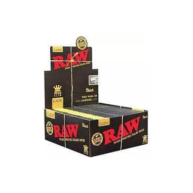 RAW CLASSIC BLACK KING SIZE SLIM PAPER