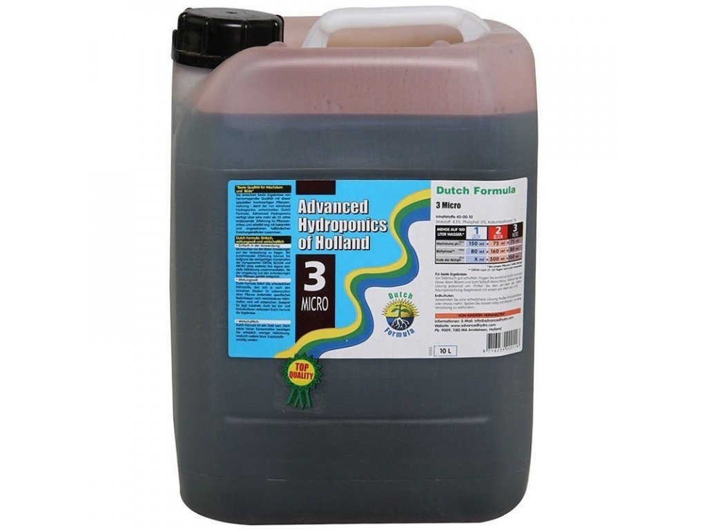 ADVANCED HYDROPHONICS OF HOLLAND  - DUTCH FORMULA MICRO