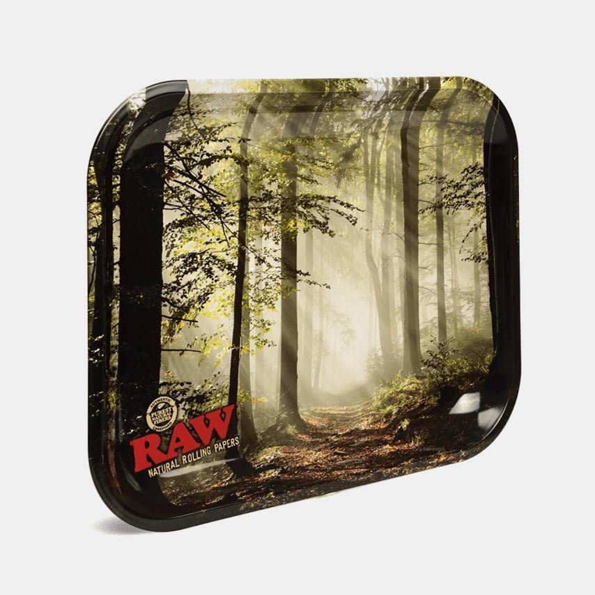 RAW – Forest Large Metal Rolling Tray