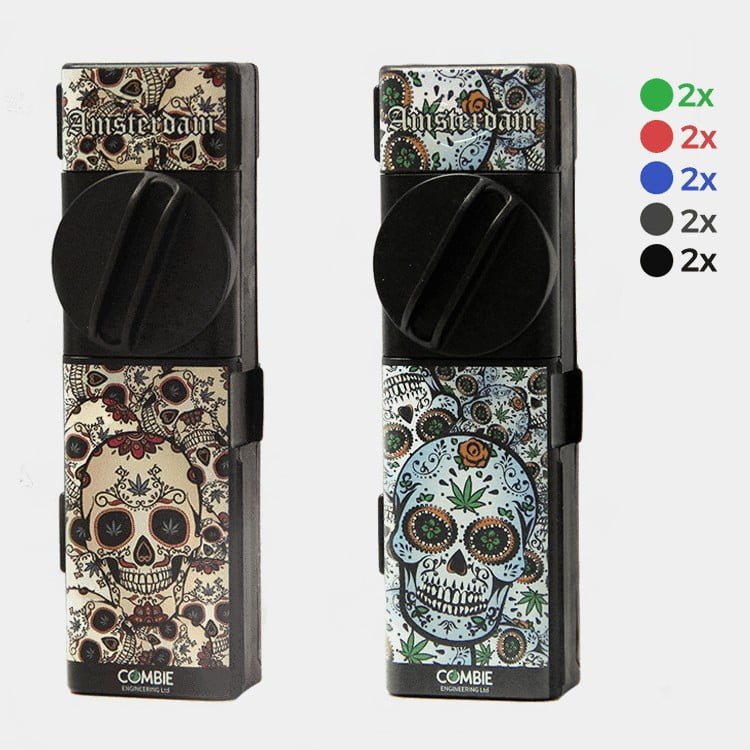 Combie All-In-One pocket grinder – Mexican skulls