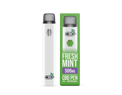 CBDfx Fresh Mint 2ml CBD Vaping Pen 500mg