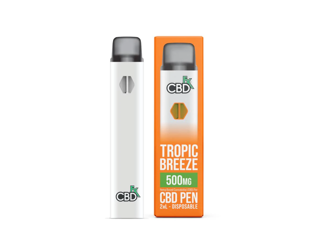 CBDfx Tropic Breeze 2ml CBD Vaping Pen 500mg