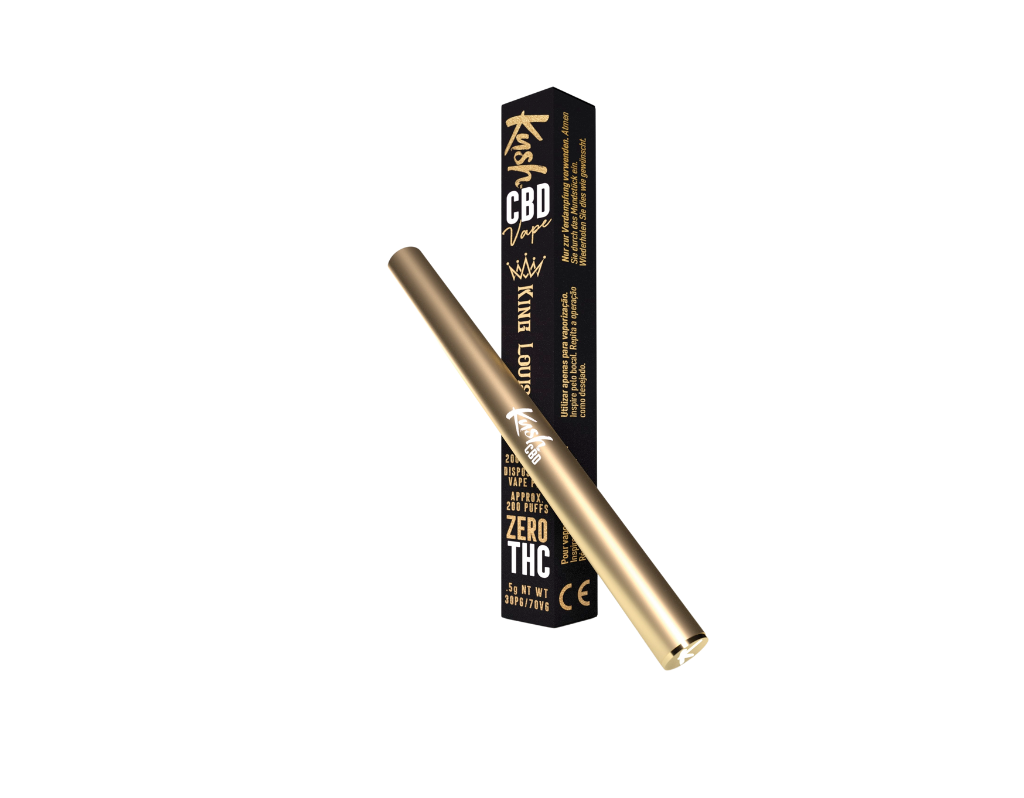 Kush CBD Vape King Louis XIII 40% CBD Disposable Pen