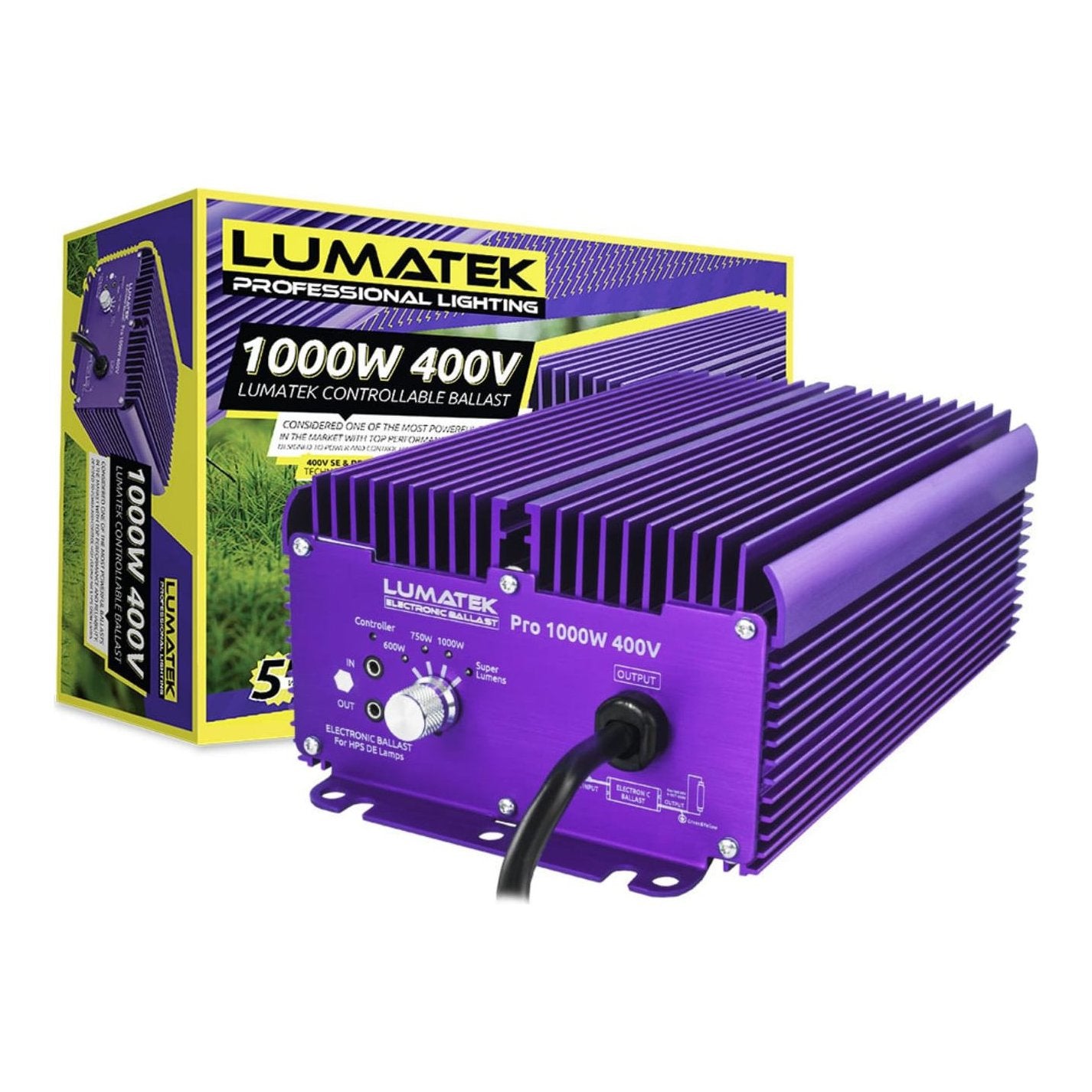 LUMATEK Pro 1000W 400V CONTROLLABLE BALLAST