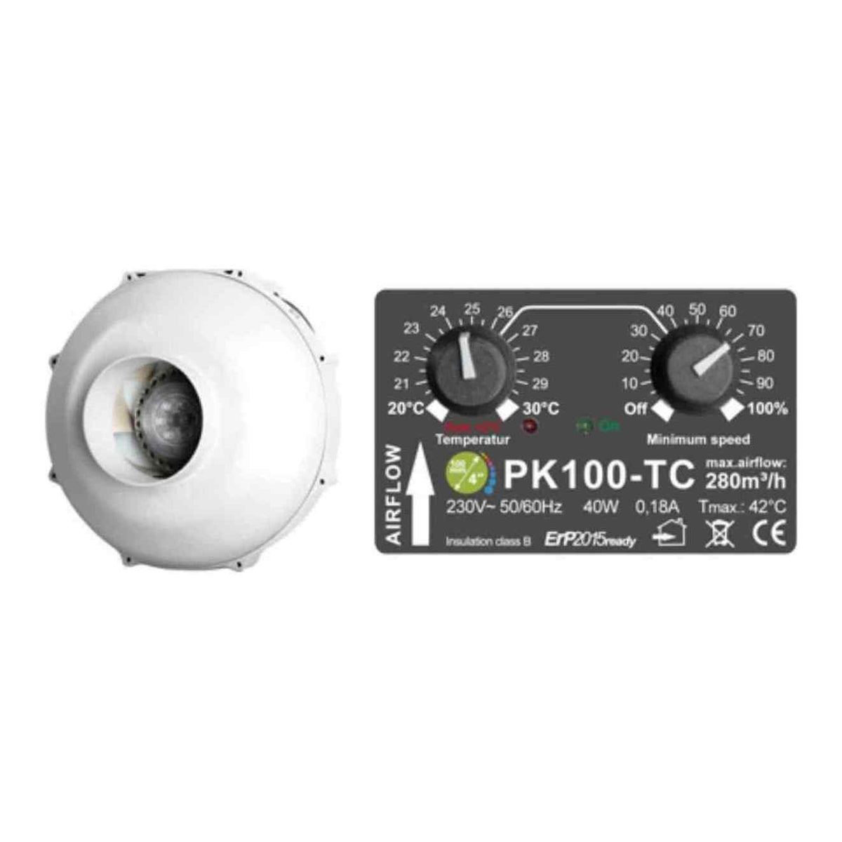PK100-TC Temperature Controlled