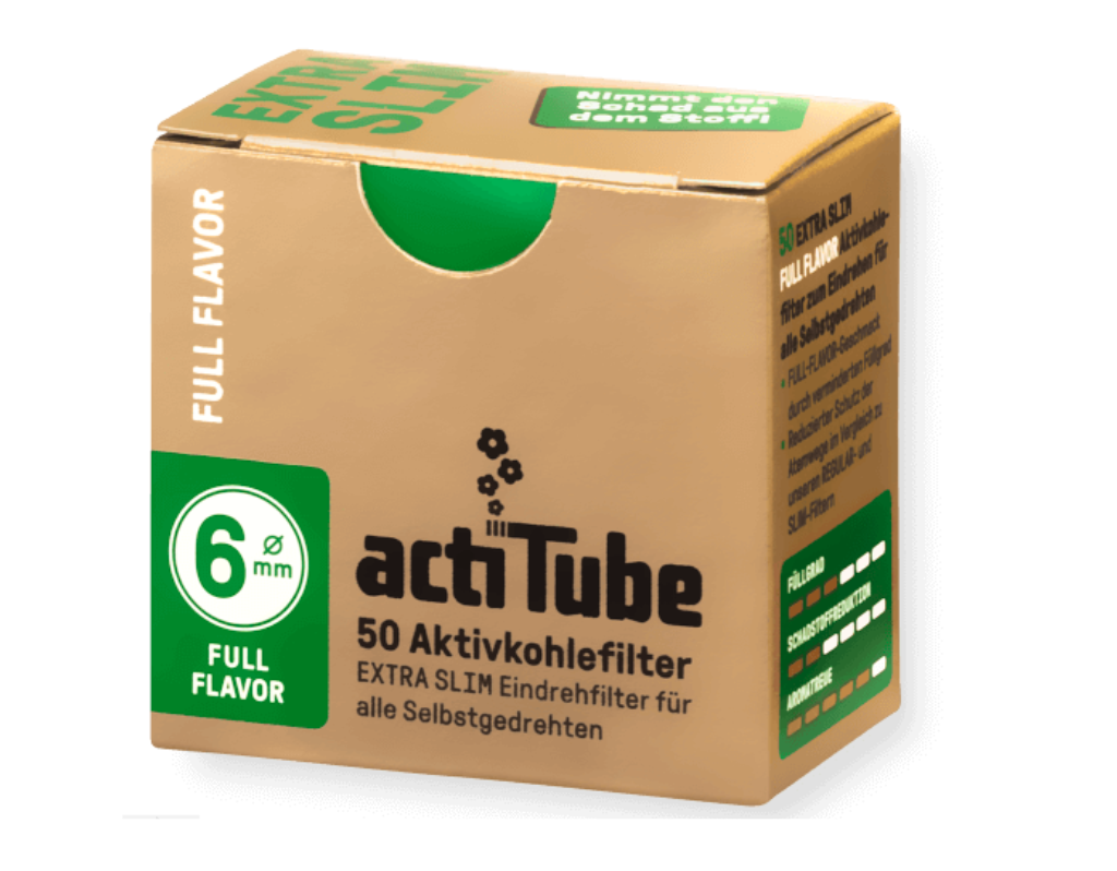 ACTITUBE EXTRA SLIM (BOX OF 50 FILTERS)