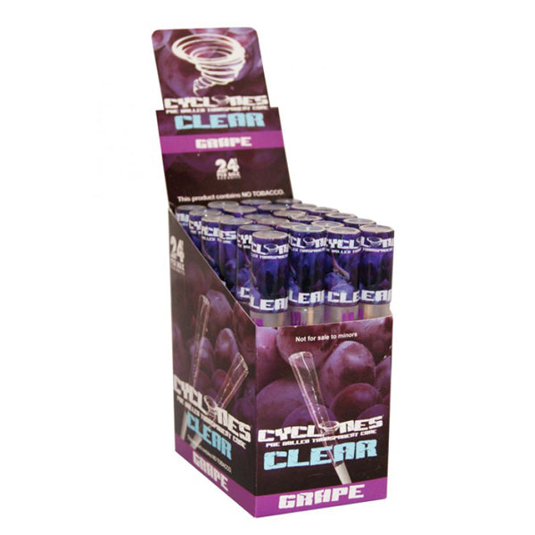 CYCLONES CLEAR GRAPE