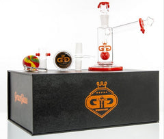 15cm Grace Glass Sidecar Bubbler - Gift Set