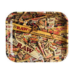 RAW Metal Raw Rolling Tray Mixed Products (275x175mm)