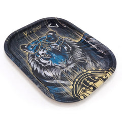 METAL ROLLING TRAY 18X14 CM - 420 GREEN