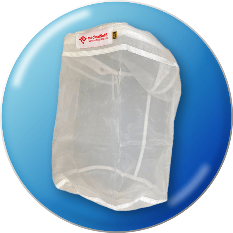 EXTRACTION BAG 20 LITERS MEDICAL NETS (220 MICRONS)
