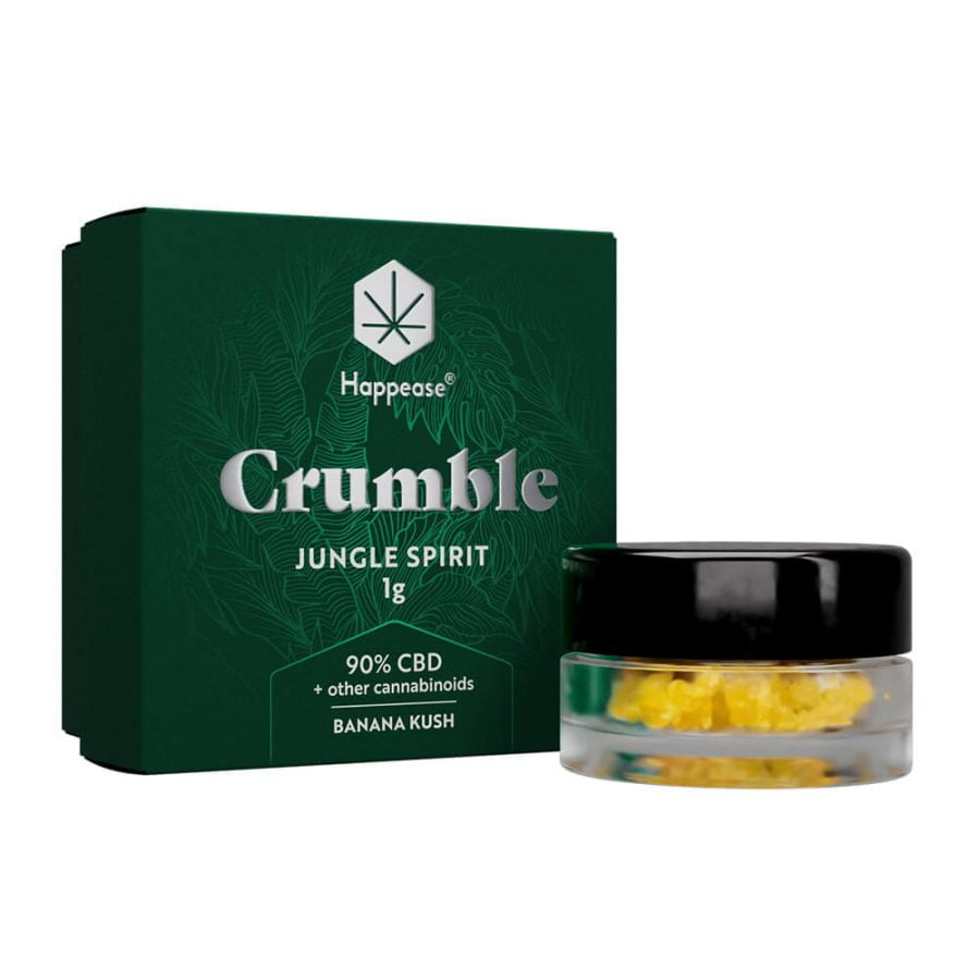 Happease Extracts Crumble 90% CBD + Other Cannabinoids (1g)
