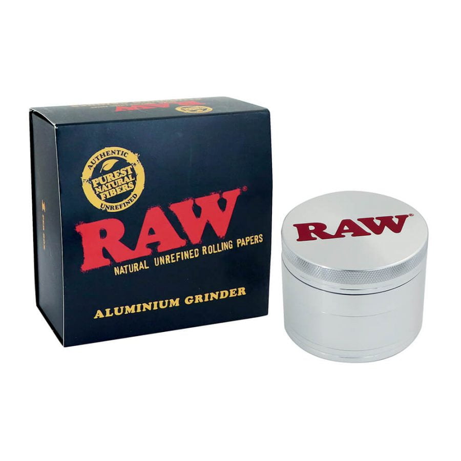 RAW Original Metal Grinder 4 parts – 56mm + Giftbox