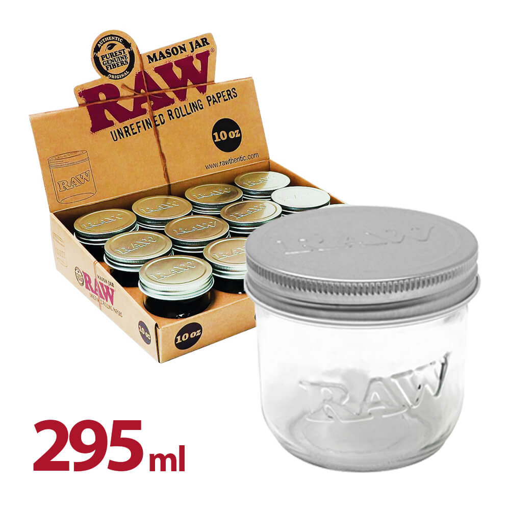 RAW Mason Jar - Small / Medium / Large
