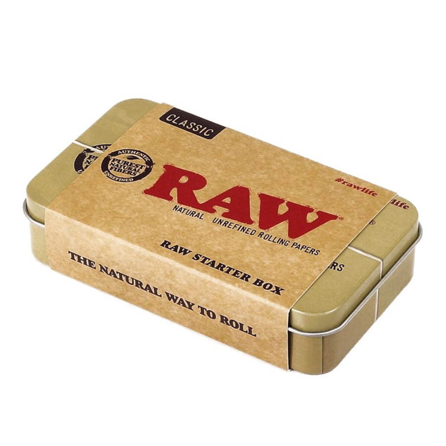 RAW Portable Starter Metal Box Complete 8pcs